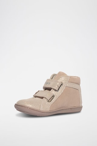 Bottines en cuir Baby Box - Rose