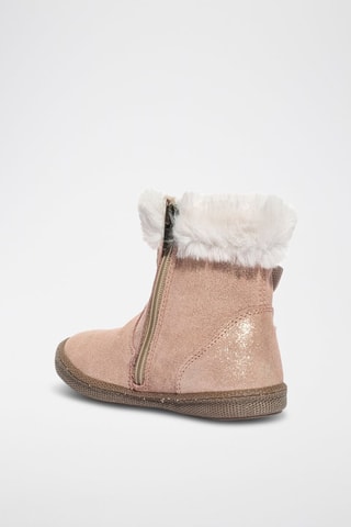 Bottines en nubuck P&H Move - Rose