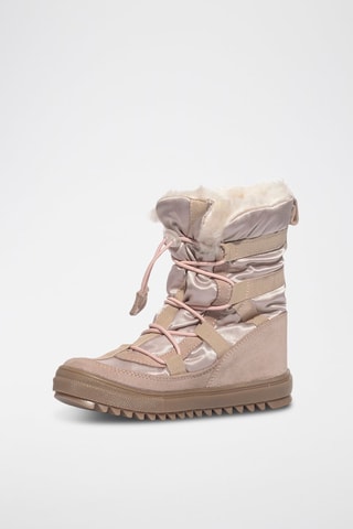 Bottines fourrées en nubuck Flake Gtx - Taupe