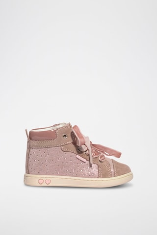 Bottines en cuir Baby Like - Vieux rose