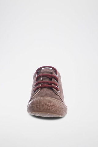 Bottines en nubuck - Marron