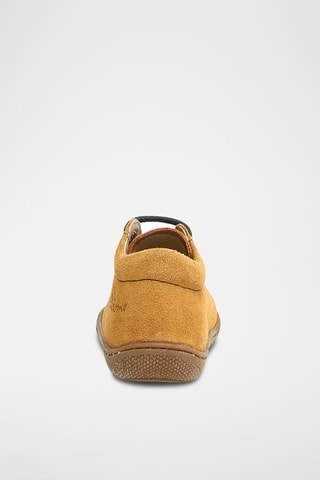 Nubuck Enkellaarzen - Mosterdgeel