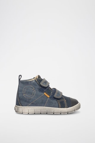 Baskets montantes en cuir Play Arrow - Gris