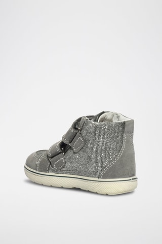 Hoge Nubuck Sneakers Snorky - Grijs