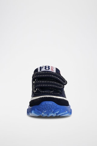 Nubuck Sneakers Amantea - Marineblauw