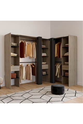 Roupeiro Justine - 230 x 180 x 140 cm