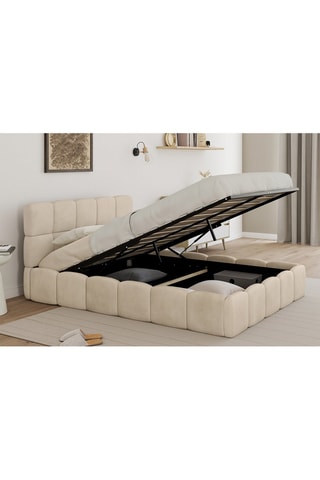 Cama com arrumação e sommier Bubble - Área de deitar 140 x 190 cm