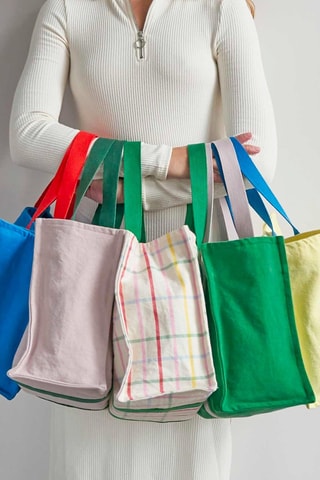 Tote bag en coton biologique Fair Play - Blanc