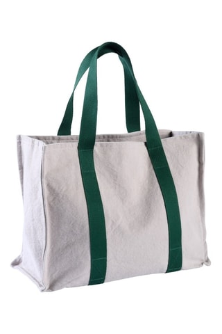 Tote bag en coton biologique Iona - Gris clair