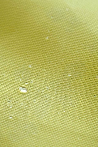 Trousse en coton biologique Iona - Jaune