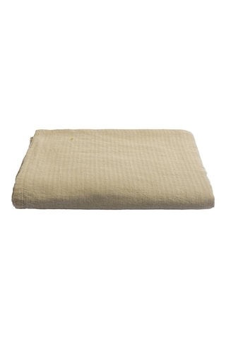 Nappe ovale en lin Marcel - Beige