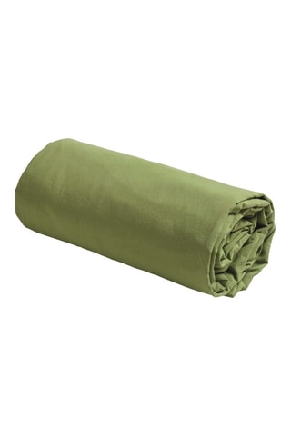 Drap-housse en coton biologique Céleste - Pistache