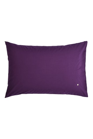 Taie d'oreiller en coton biologique Céleste - Violet