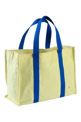 Cabas en coton biologique Iona - Jaune