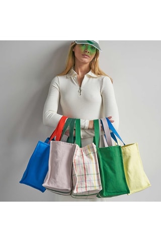 Cabas en coton biologique Iona - Jaune