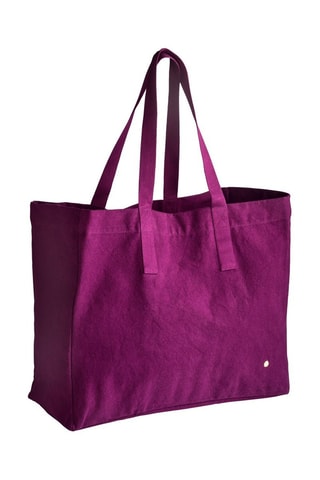 Cabas en coton biologique Iona - Violet
