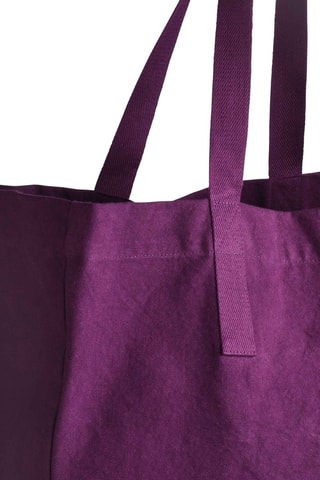 Cabas en coton biologique Iona - Violet