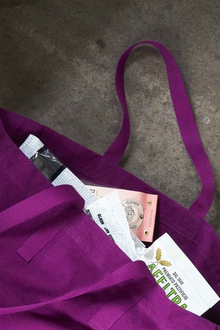 Cabas en coton biologique Iona - Violet