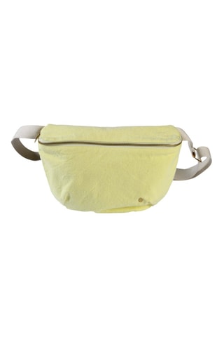 Sac banane en coton biologique Iona - Jaune pâle