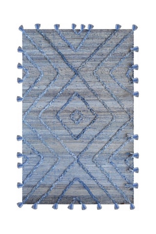 Tapis Worgan - Bleu