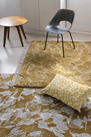 Tapis Kanoa - Orange et blanc