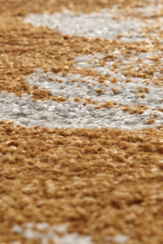 Tapis Kanoa - Orange et blanc