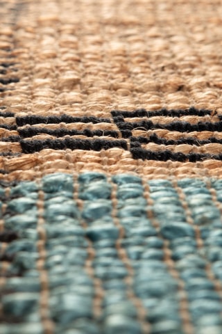 Tapis Eden - Beige et bleu