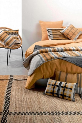 Tapis Eden - Beige et orange