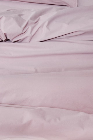 Housse de couette en coton biologique Céleste - Rose