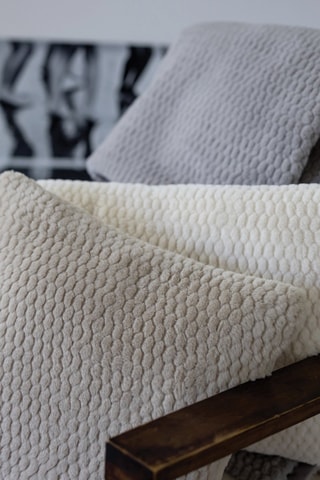 Plaid Georgia - Gris - 140 x 180 cm