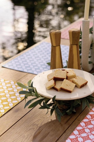 Set de table Fatou - Corail - 33 x 48 cm