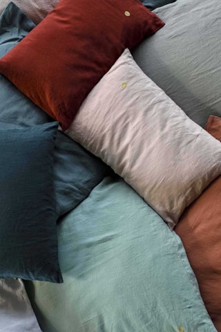 Housse de coussin Mona - Céladon - 80 x 80 cm