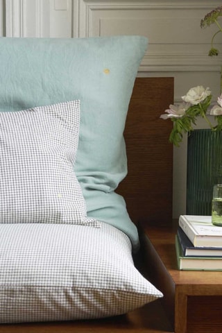 Housse de coussin Mona - Céladon - 80 x 80 cm