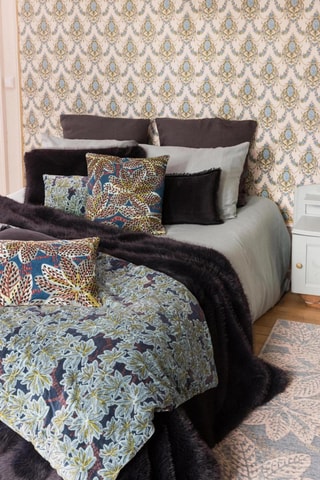 Edredon coton Ariane - Bleu - 135 x 200 cm