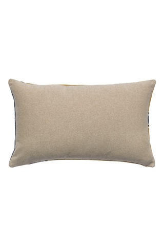 Coussin Mila - Rouge et bleu - 30 x 50 cm