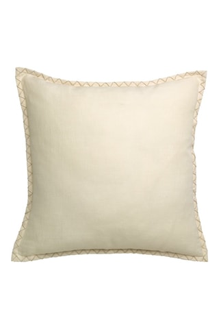 Coussin en lin Nala - Crème - 45 x 45 cm