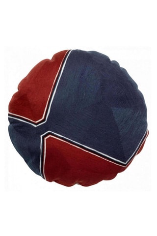 Coussin Mila - Rouge et bleu - 50 cm