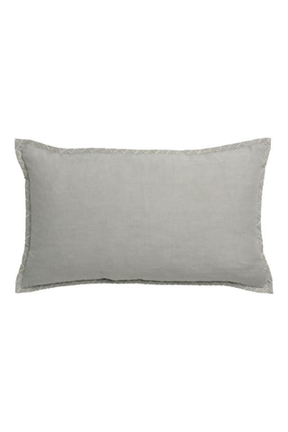 Coussin en lin Nala - Gris - 30 x 50 cm