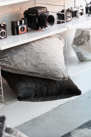 Coussin Kinta - Anthracite - 45 x 45 cm