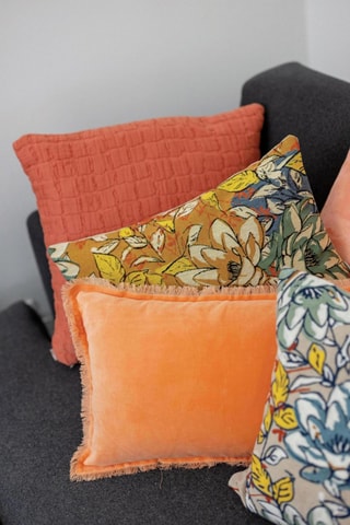 Coussin Fara - Orange - 40 x 65 cm