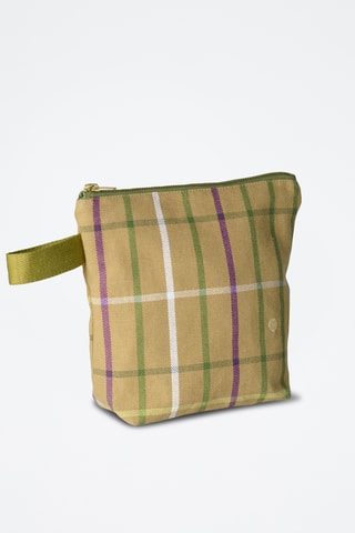 Trousse de toilette en coton biologique Scotty - Marron