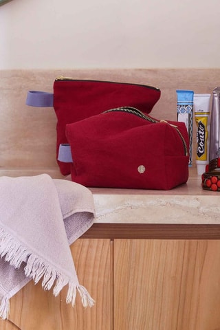 Trousse de toilette Iona L - Rouge