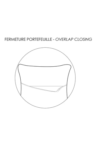 Coussin Gastounet - Bordeaux - 30 x 50 cm