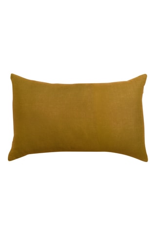 Taie d'oreiller en lin Zeff - Bronze