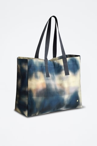 Cabas en coton biologique Iona - Bleu