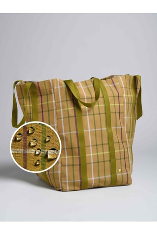 Cabas en coton biologique Scotty - Marron - 42 cm