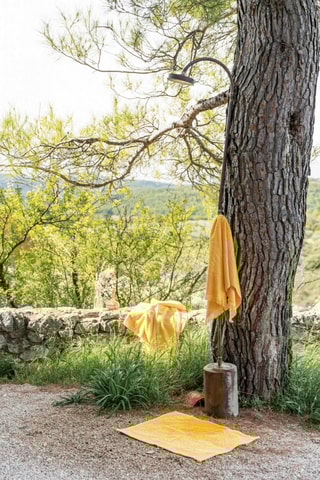 Drap de bain Zoe - Mimosa - 100 x 180 cm