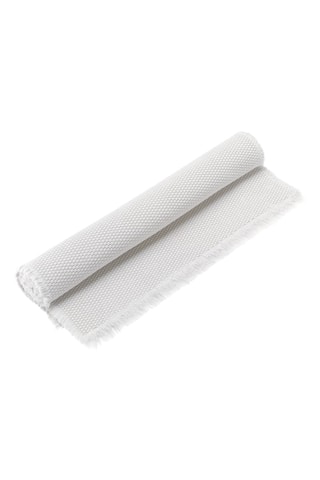 Tapis de bain Elly - Blanc