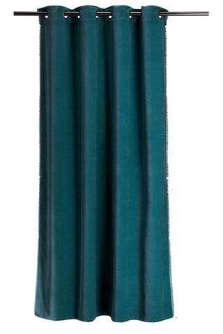Rideau Fara - Bleu paon - 135 x 280 cm