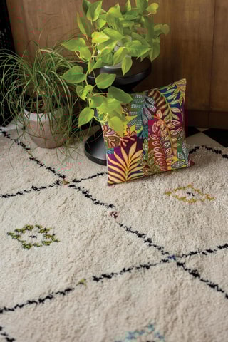 Tapis Elias - Noir et blanc